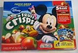 Disney Brothers All Natural - Fruit Crisps 2 Pack (1.23oz Each Box) - No Sugar Added