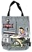 MIAMICA GREY PARIS PARISIAN CITY CHICA REUSABLE TOTE TRAVEL TOTES BAG