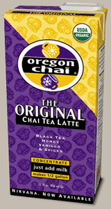Oregon Chai Original Single Flavor Case (Twelve 32 oz Cartons) by Oregon Chai