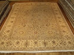 Handmade Pakistani Ghazani Sultanabad Rug 8'x9'10"