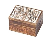 木製手工芸の木箱 丸和貿易 シュコル ウッドボックス フラワー (S) 600133201