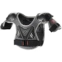 Fox Racing PW-1 Youth Boys Roost Deflector Dirt Bike Motorcycle Body Armor - Color: Grey/Black, Size: Small/Medium (