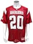 Wisconsin Badgers Youth Rivalry Printed Football Jersey (Small)