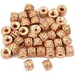 Bali Rondelle Spacer Beads Copper Plated 5mm Approx 40