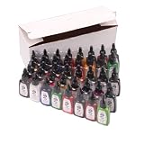 40 Color Safe Tattoo Pigment Complete Set 1/2 Oz
