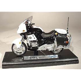 BMW R1100 RT California Highway Patrol 1:18 Diecast Motorcycle Model by Welly