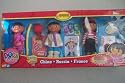 Dora the Explorer Set of 3 World Adventure Collectible Dolls: China, Russia & France - Special Edition