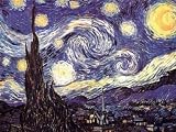 Vincent Van Gogh (The Starry Night, Huge) Art Poster Print - 40x54 Giant Poster Print by Vincent van Gogh, 55x40