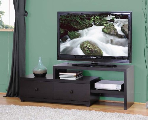 Baxton Studio Blythe Modern Asymmetrical TV Stand