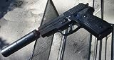 Model 228 Pistol with Silencer Airsoft Gun