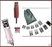 COMBO OSTER CLASSIC 76 pink HAIR CLIPPER + T FINISHER + 10 piece COMB set ALL MADE IN USA WITH FULL WARRANTY