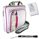 Amazon Kindle DX Travel Carrying Case Bag + Includes a 4-inch ebigvalue (TM) Determination Hand Strap + Includes a Kindle DX Screen Protector Guard (Accessory Pack is Also Compatible with New Kindle DX Wireless Reading Device 9.7" Display Latest Generation)