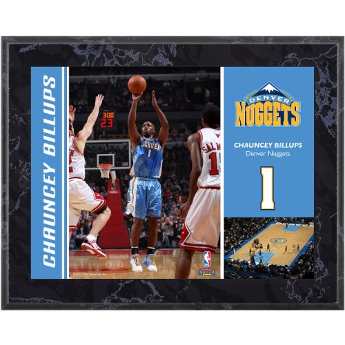 Mounted Memories Denver Nuggets Chauncey Billups 8X10 Plaque