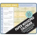 Buzzword Bingo: 2010 Paper Mousepad Calendar (Knock Knock)