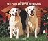 Labrador Retrievers, Yellow For the Love of 2008 Deluxe Wall Calendar
