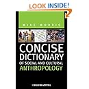 Concise Dictionary of Social and Cultural Anthropology