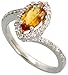 14k White Gold Ring w/ 0.32 Carat Brilliant Cut