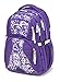 High Sierra Swerve Laptop Backpack, Deep Purple/Shibori/White, 19 x 13 x 7.75-Inch