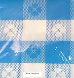 Plastic Rectangular TableCovers 54 Blue Gingham