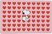 United Labels 0197833 - Best of Snoopy-Pink Love Frühstücksbrettchen Resopal 23,5 x 14,5 cm