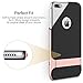 iPhone 7 Plus Case, ROCK [Royce Stand] - Black & Rose Gold [Ultra Thin][Kickstand][Metal Texture Side Buttons][Dual Layered][Slim Fit][Hard PC + Soft TPU] For Apple iPhone 7 Plus (2016)