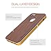 iPhone 5s Case, Slicoo Nature Series Bamboo Wood Slim Covering Case for iPhone 5 5s (Rose Wood)