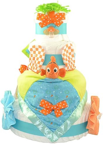 Finding Nemo Blankey 4 Tier Diaper Cake