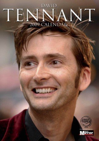 Childrens Toyshop  Kitchen & Housewares : David Tennant 2009 Wall Calendar