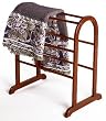 Quilt Rack &ndash; Walnut