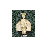University of Kentucky UK Backboard Pendant (Gold Plated)
