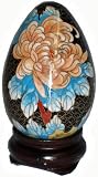 Chinese cloisonne egg with stand - 6