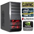 #3992 shinobee Ultra-Gamer PC i7 2600K (4x3.40 GHz) | Kingston 8 GB DDR3 PC-1333 | 1500 GB SATA HDD | NVIDIA Geforce GTX 550 Ti 3 GB RAM | ASUS P8H61-M LE/USB3 Rev 3.0 | 24x ASUS DVD-Brenner | Cardreader | 600 Watt LC-Power Super Silent Netzteil