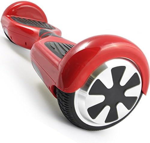 Red Self Balancing Scooter - Two Wheel Electric Battery Powered Mini Scooters for Perfect Fun and Sports - One of the Most Essential Fun Accessories Available - Shipped In USA