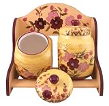Garden Tuscany Wine Kitchen 2pc Canister, Jar, candy