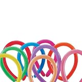 Assorted 260 Latex Balloons Assorted Colors 100 per package