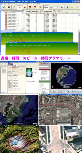 Cover image : アテックス　　業界初立体写真地図Google Earth対応腕時計GPSナビ　G-sat(フォアアスリートとグーグルアース対応)GSAT615