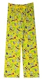 SpongeBob with Flowers Yellow Capri Pants for women