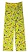 Search : SpongeBob with Flowers Yellow Capri Pants for women
