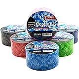 6 Pk, BAZIC Assorted Decorative Tape, 1.88 in X 32.8 yrd. (Colors May Vary)