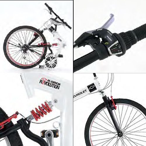 Cover image : CHEVROLET(シボレー) 折りたたみ自転車 26インチ ホワイト CHEVROLET FD-MTB26WH