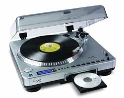 Ion USB Turntable with Built-in CD Recording