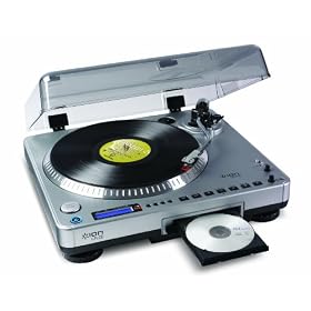 ION - DIO LP2CD - Platine vinyle USB avec graveur CD