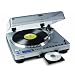 Ion Audio LP2CD Schallplattenspieler (integriertem CD Brenner,  EZ Converter Software, USB 2.0) silber