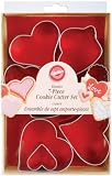 Wilton 7-Piece Metal Heart Cookie Cutter Set