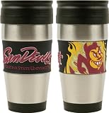 Arizona State Sun Devils Travel Mug: 15 oz Stainless Steel Travel Tumbler