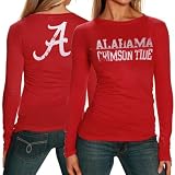 My U Alabama Crimson Tide Ladies Crimson Literality Long Sleeve T-shirt