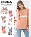 Simplicity Schnittmuster 7188 U5 Tunika,Top Gr. 42 - 50