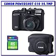 Canon Powershot G10 14.7MP Digital Camera + 4GB + Starter Kit