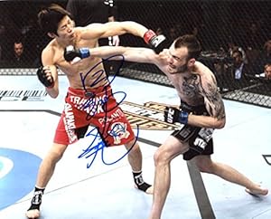 HATSU HIOKI signed *UFC MMA* 8x10 Photo W/COA #4