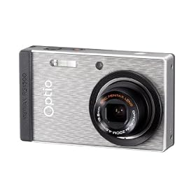 Pentax Optio RS1500 Digital Still Camera - Silver (14MP, 4 x Wide Angle Optical Zoom) 3 inch LCD